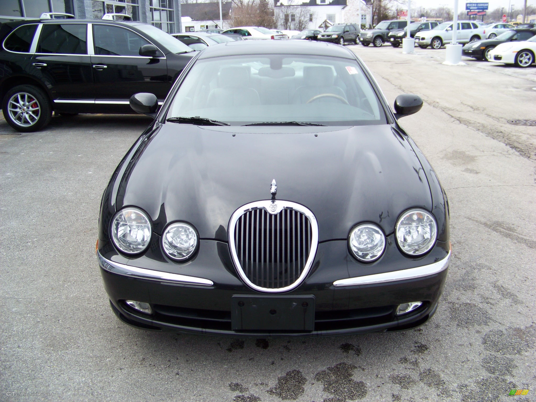 2003 S-Type 3.0 - Black / Dove photo #2