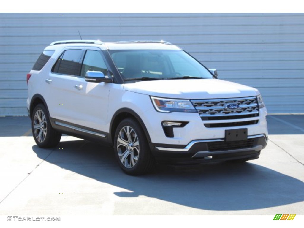 2019 Explorer Limited - White Platinum / Medium Soft Ceramic photo #2