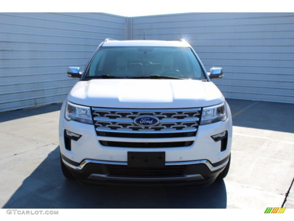 2019 Explorer Limited - White Platinum / Medium Soft Ceramic photo #3