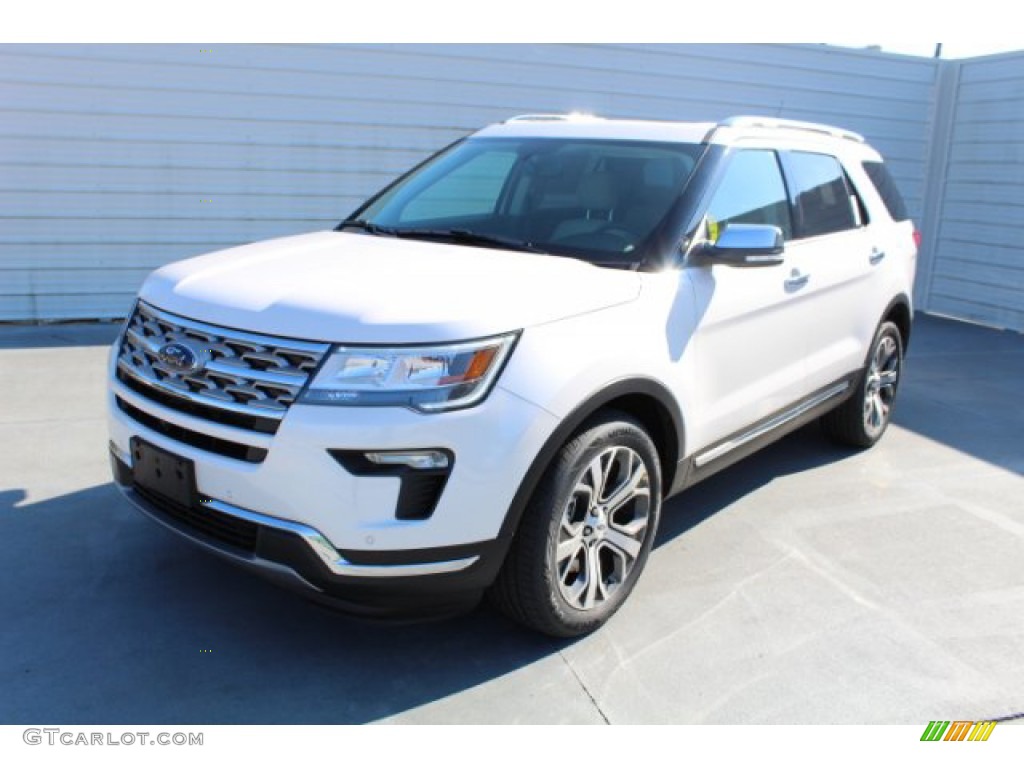 2019 Explorer Limited - White Platinum / Medium Soft Ceramic photo #4