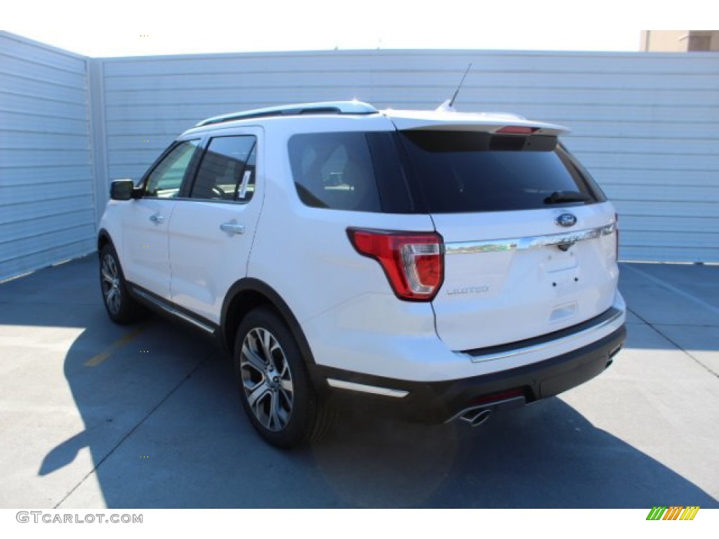 2019 Explorer Limited - White Platinum / Medium Soft Ceramic photo #6