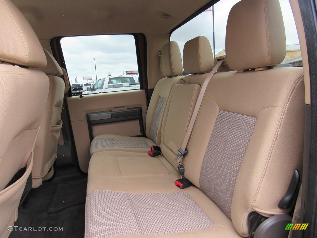 2011 F350 Super Duty XLT Crew Cab 4x4 Dually - Golden Bronze Metallic / Adobe photo #26
