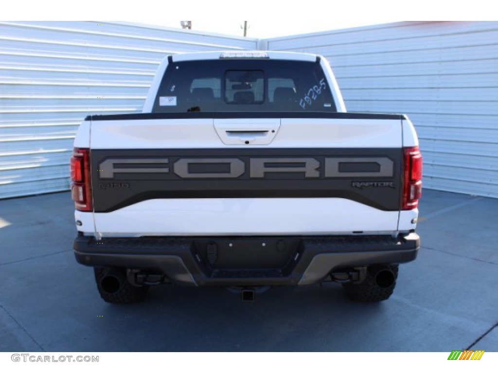 2019 F150 SVT Raptor SuperCrew 4x4 - Oxford White / Black photo #6