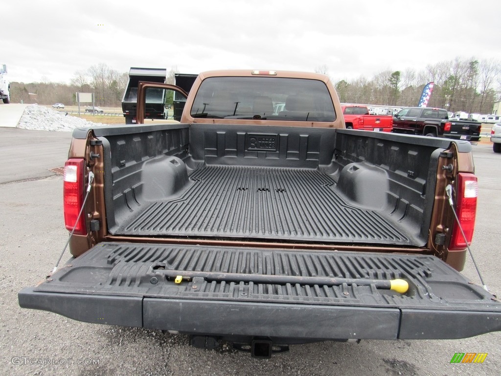 2011 F350 Super Duty XLT Crew Cab 4x4 Dually - Golden Bronze Metallic / Adobe photo #34