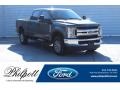 2019 Stone Gray Ford F250 Super Duty XL Crew Cab 4x4  photo #1