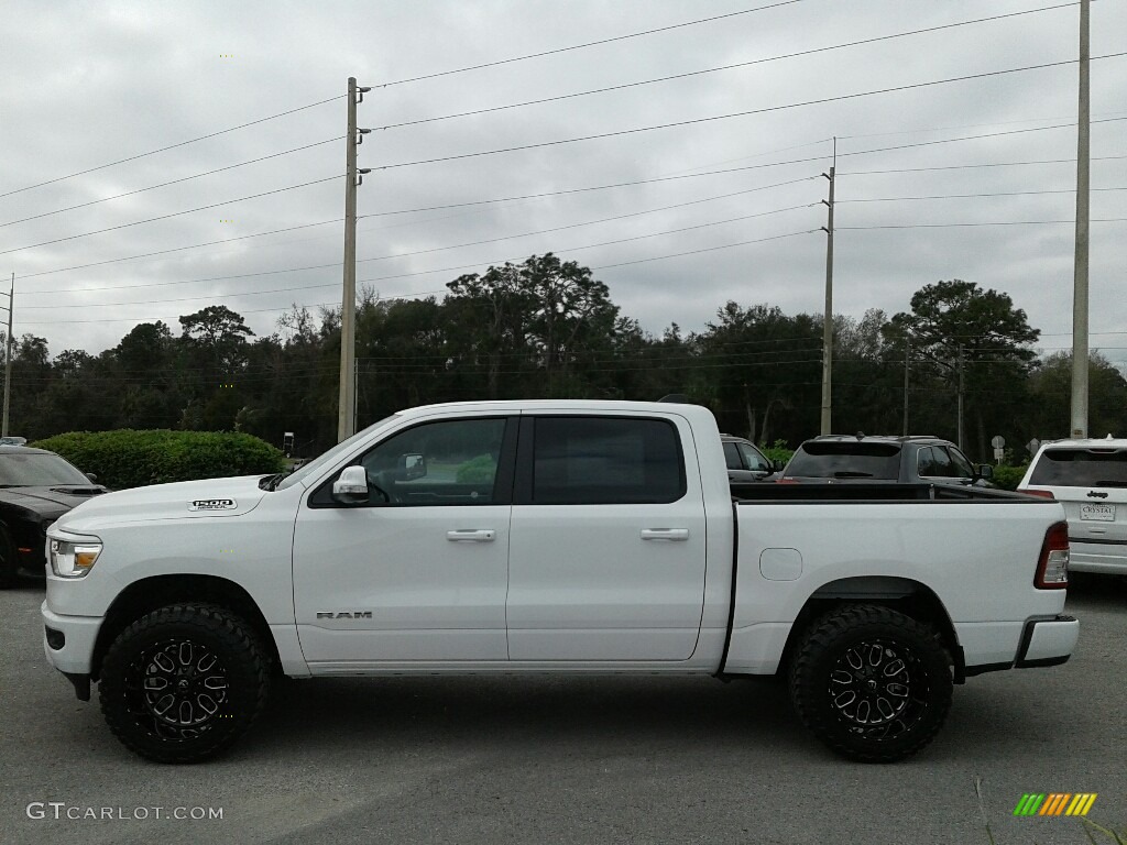 2019 1500 Big Horn Crew Cab 4x4 - Bright White / Black photo #2