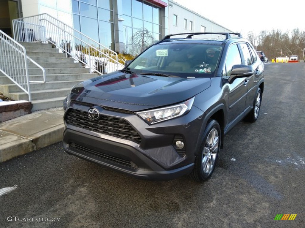 2019 RAV4 XLE AWD - Magnetic Gray Metallic / Light Gray photo #1