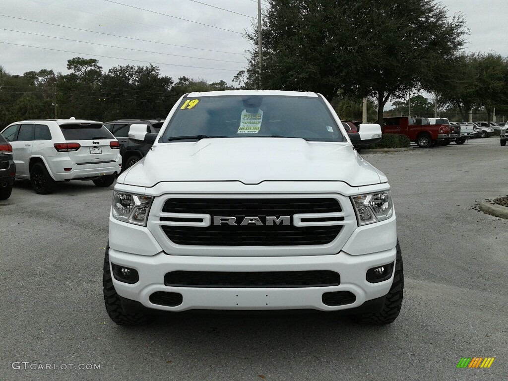 2019 1500 Big Horn Crew Cab 4x4 - Bright White / Black photo #8