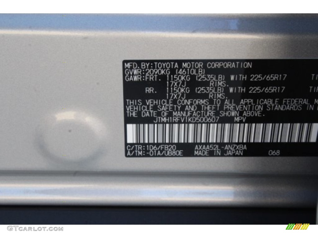 2019 RAV4 LE - Silver Sky Metallic / Black photo #22