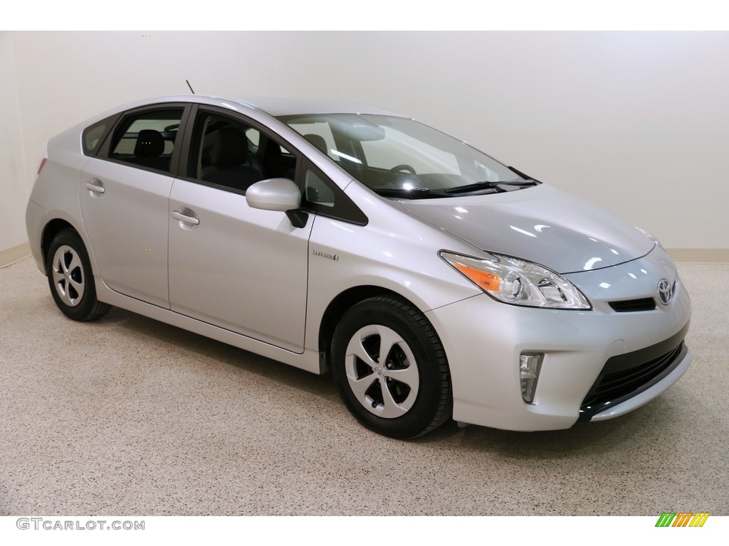 2013 Prius Four Hybrid - Classic Silver Metallic / Dark Gray photo #1