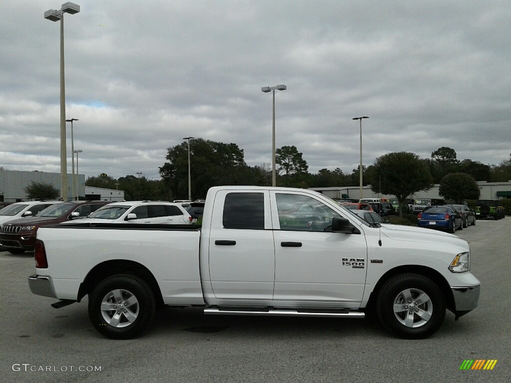 2019 1500 Classic Tradesman Quad Cab - Bright White / Black/Diesel Gray photo #6