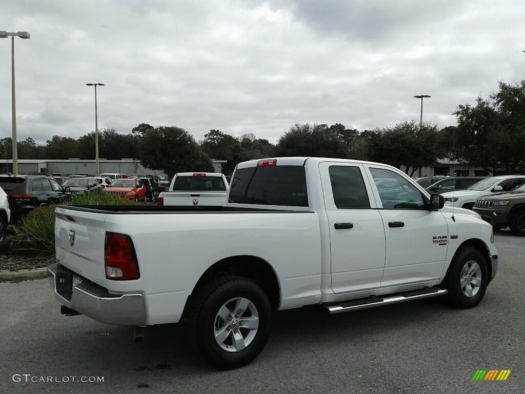 2019 1500 Classic Tradesman Quad Cab - Bright White / Black/Diesel Gray photo #5