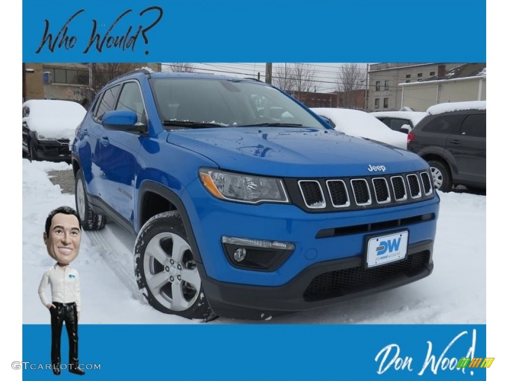 Laser Blue Pearl Jeep Compass