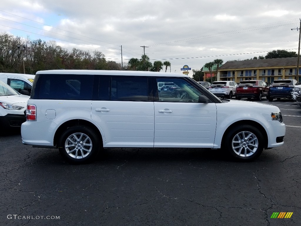 2019 Flex SE - Oxford White / Charcoal Black photo #6