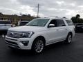 White Platinum Metallic Tri-Coat 2019 Ford Expedition Platinum Max 4x4
