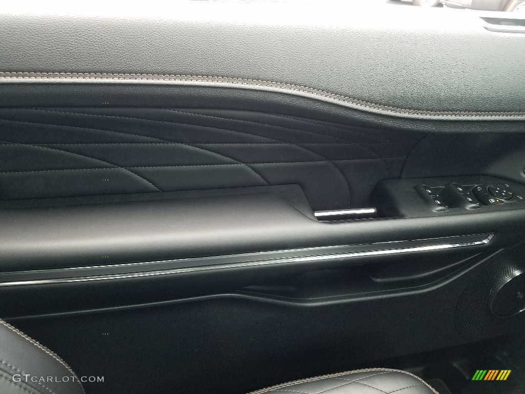 2019 Ford Expedition Platinum Max 4x4 Ebony Door Panel Photo #131436559
