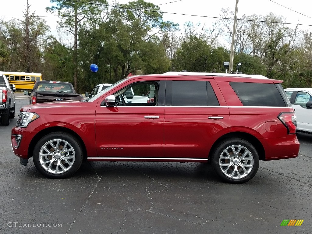 Ruby Red Metallic 2019 Ford Expedition Platinum 4x4 Exterior Photo #131436784