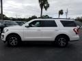 2019 White Platinum Metallic Tri-Coat Ford Expedition XLT  photo #2