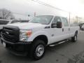 Oxford White - F250 Super Duty XL Crew Cab 4x4 Photo No. 3