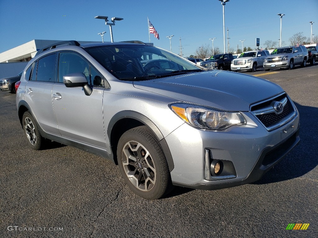 2016 Crosstrek 2.0i Limited - Ice Silver Metallic / Black photo #1