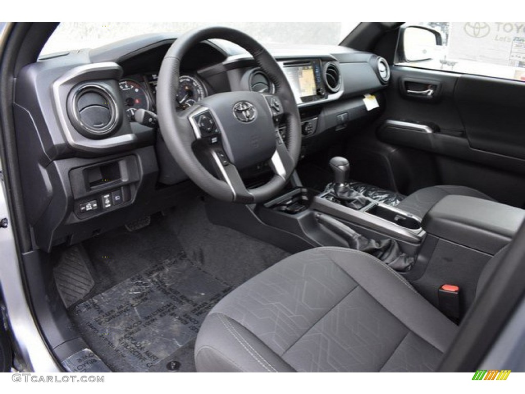 TRD Graphite Interior 2019 Toyota Tacoma TRD Off-Road Double Cab 4x4 Photo #131440900