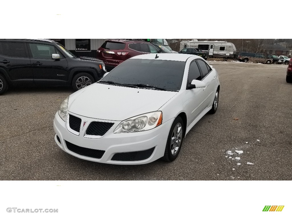2010 G6 Sedan - Summit White / Ebony photo #4