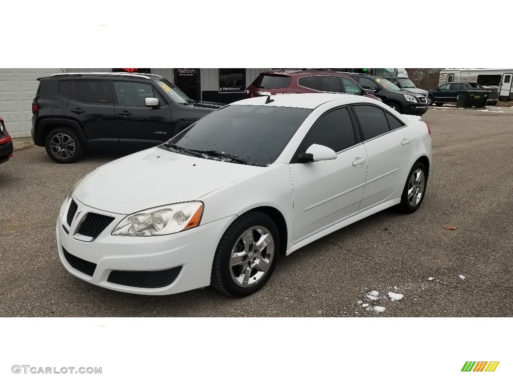 2010 G6 Sedan - Summit White / Ebony photo #5