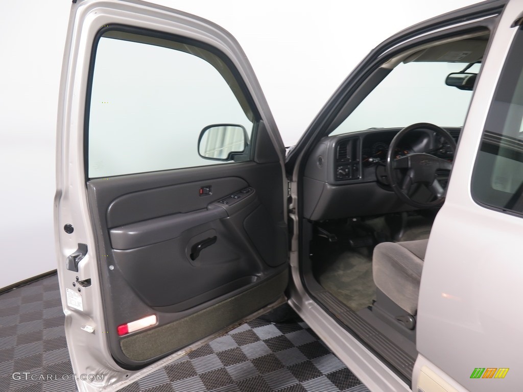 2005 Silverado 1500 LS Extended Cab - Silver Birch Metallic / Dark Charcoal photo #6