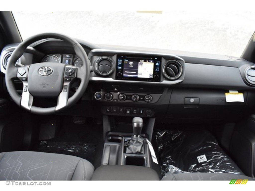 2019 Toyota Tacoma TRD Off-Road Double Cab 4x4 TRD Graphite Dashboard Photo #131440960