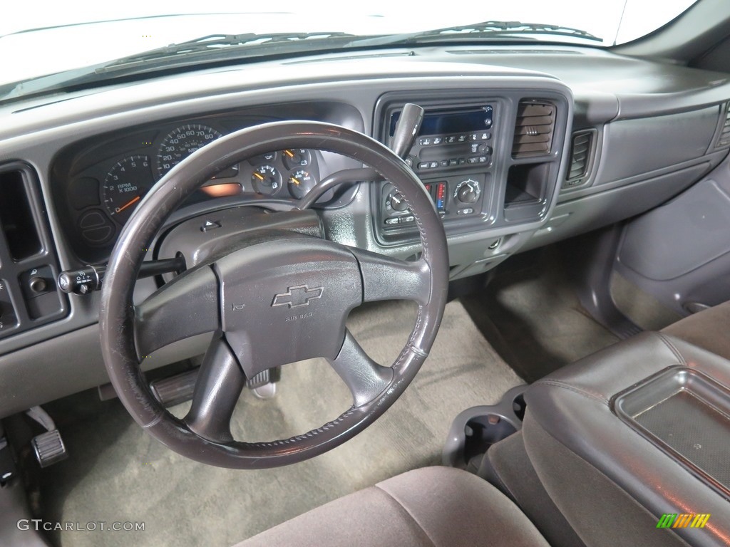 2005 Silverado 1500 LS Extended Cab - Silver Birch Metallic / Dark Charcoal photo #9