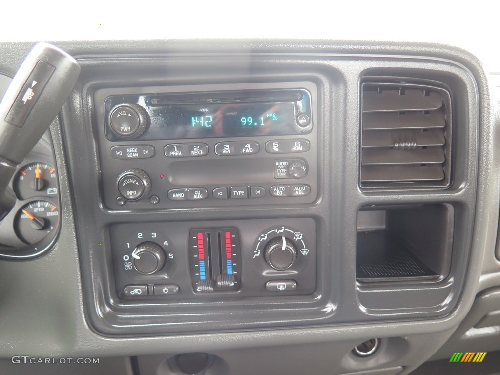 2005 Silverado 1500 LS Extended Cab - Silver Birch Metallic / Dark Charcoal photo #28