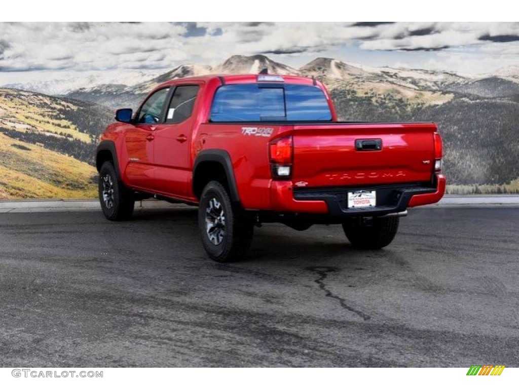 2019 Tacoma TRD Off-Road Double Cab 4x4 - Barcelona Red Metallic / TRD Graphite photo #3
