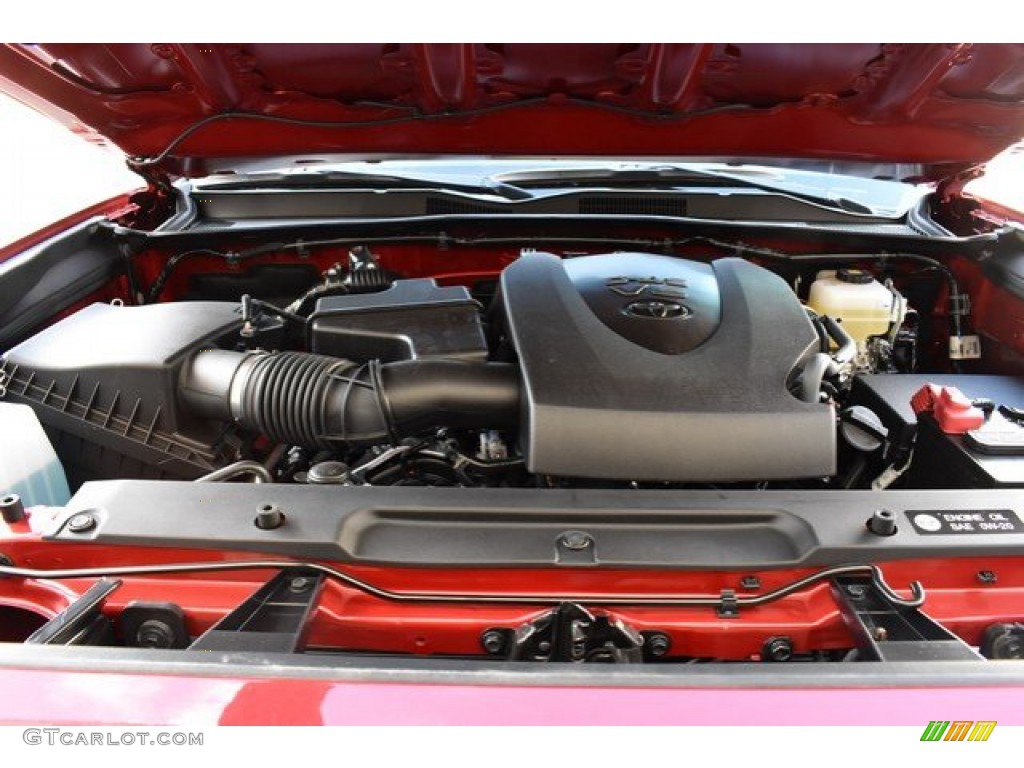 2019 Tacoma TRD Off-Road Double Cab 4x4 - Barcelona Red Metallic / TRD Graphite photo #31