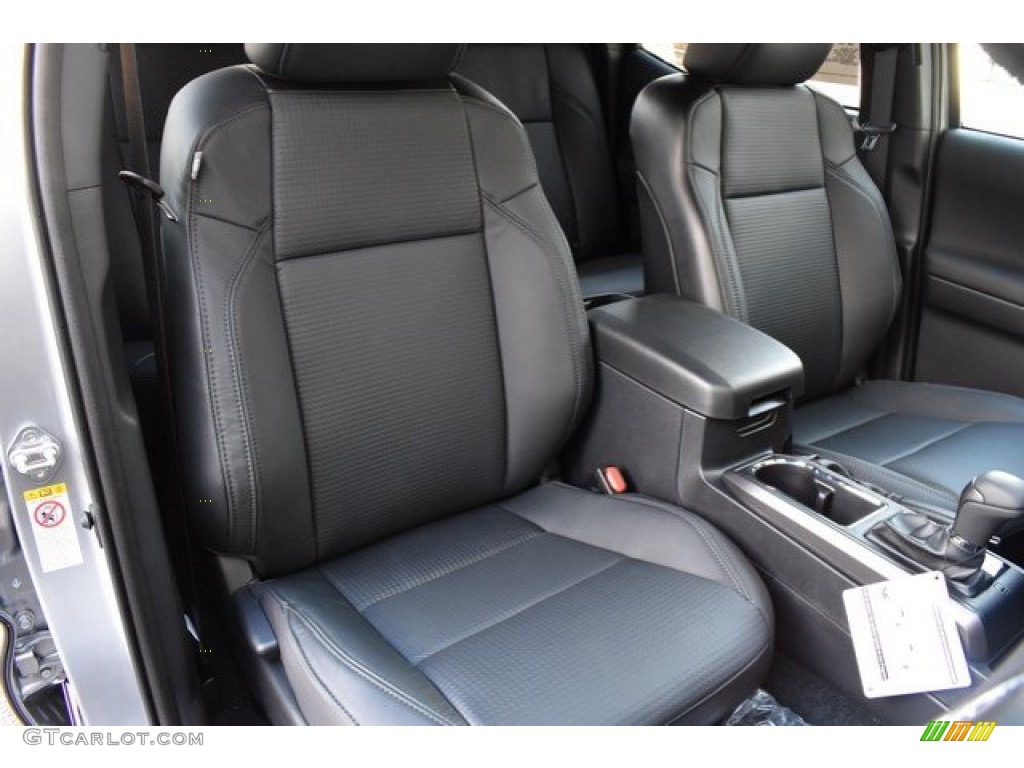 Black Interior 2019 Toyota Tacoma TRD Sport Double Cab 4x4 Photo #131442484