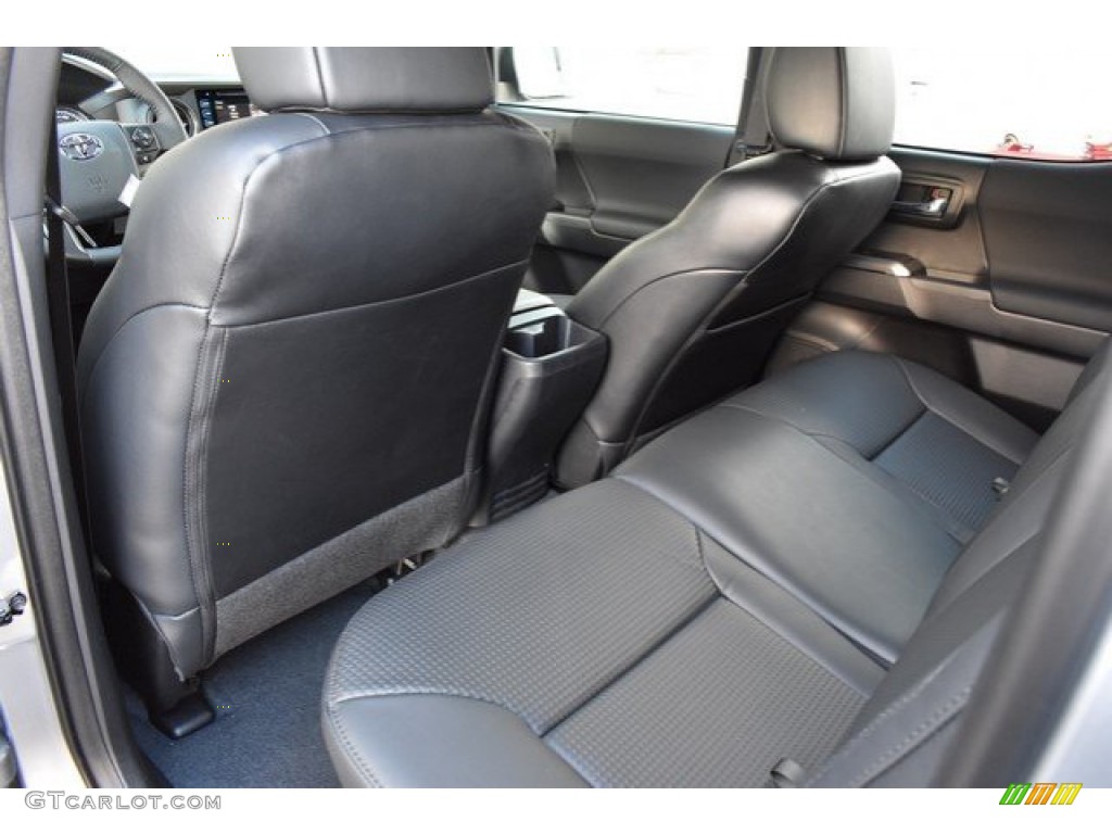 Black Interior 2019 Toyota Tacoma TRD Sport Double Cab 4x4 Photo #131442499