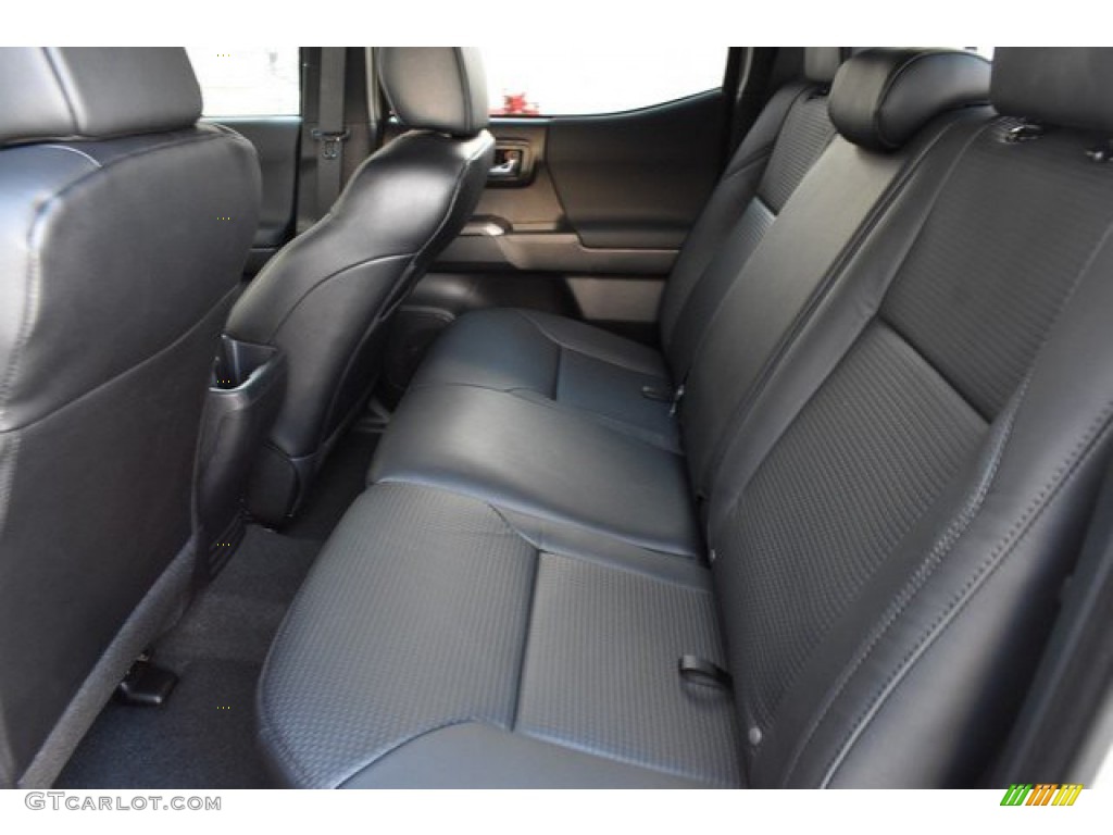 Black Interior 2019 Toyota Tacoma TRD Sport Double Cab 4x4 Photo #131442520