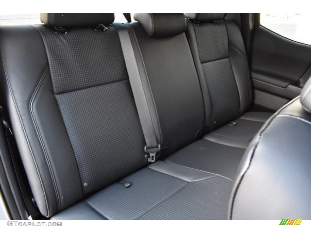 Black Interior 2019 Toyota Tacoma TRD Sport Double Cab 4x4 Photo #131442598
