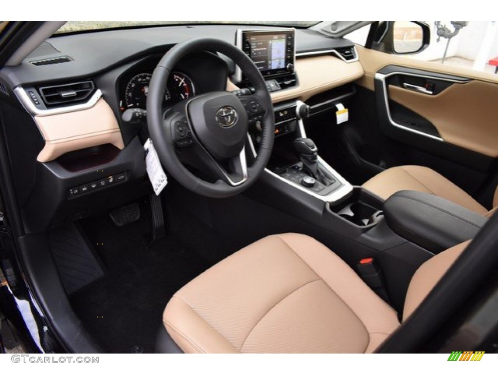 Nutmeg Interior 2019 Toyota RAV4 Limited AWD Photo #131443035