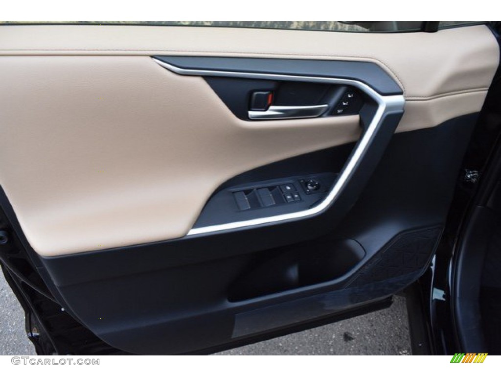 2019 Toyota RAV4 Limited AWD Nutmeg Door Panel Photo #131443336