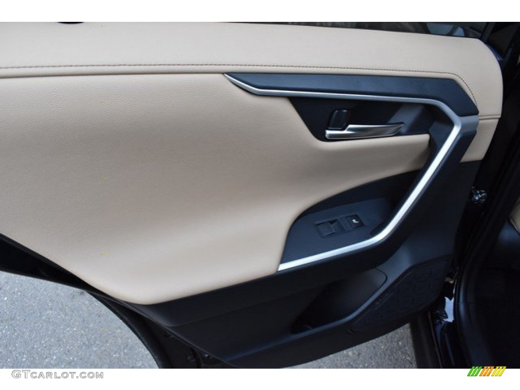 2019 Toyota RAV4 Limited AWD Nutmeg Door Panel Photo #131443357