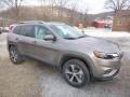 2019 Light Brownstone Pearl Jeep Cherokee Limited 4x4  photo #8