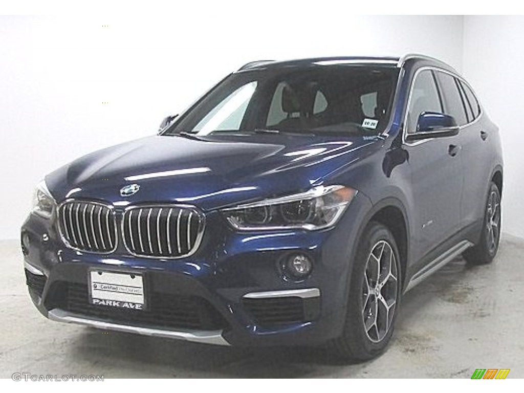 2016 X1 xDrive28i - Mediterranean Blue metallic / Mocha photo #1