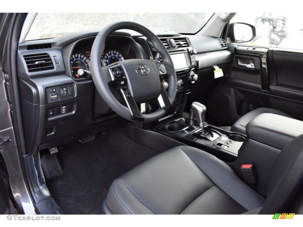 Black Interior 2019 Toyota 4Runner TRD Off-Road 4x4 Photo #131447581