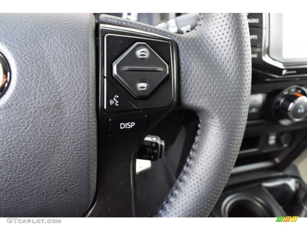 2019 Toyota 4Runner TRD Off-Road 4x4 Black Steering Wheel Photo #131448001