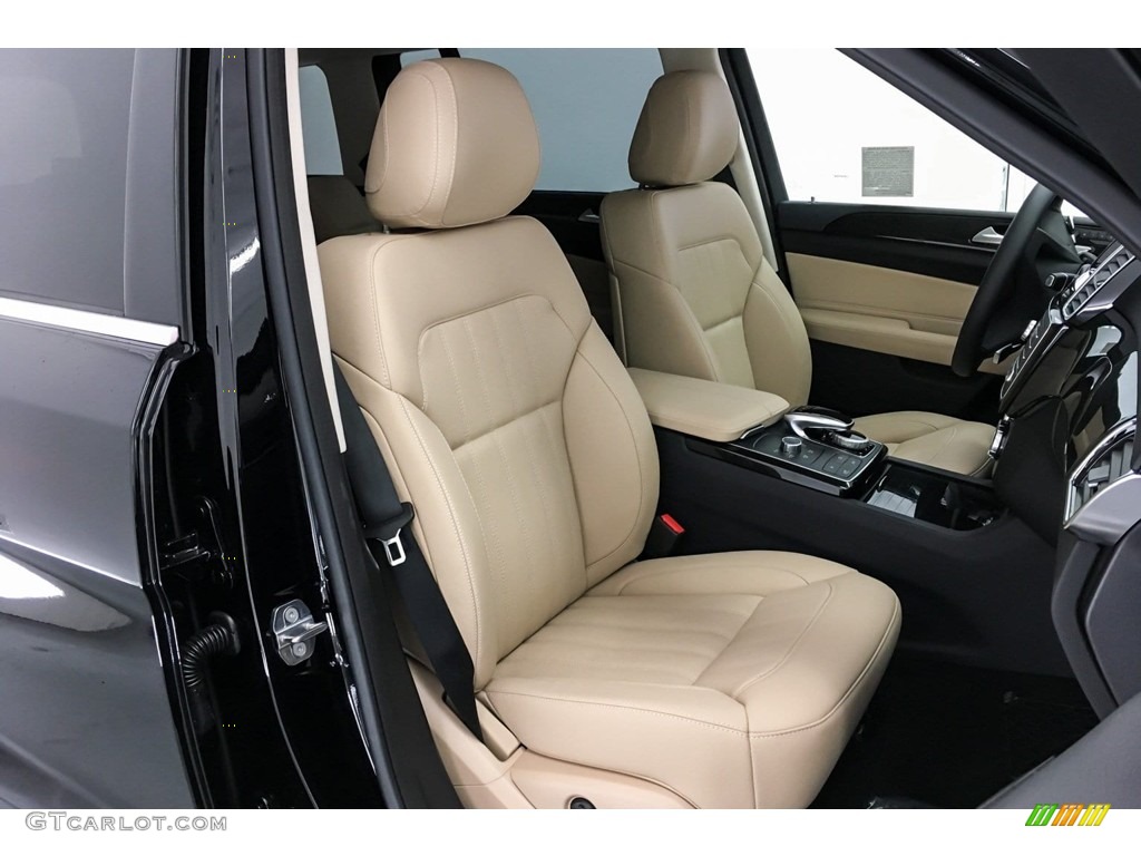 Ginger Beige/Black Interior 2019 Mercedes-Benz GLS 450 4Matic Photo #131448178