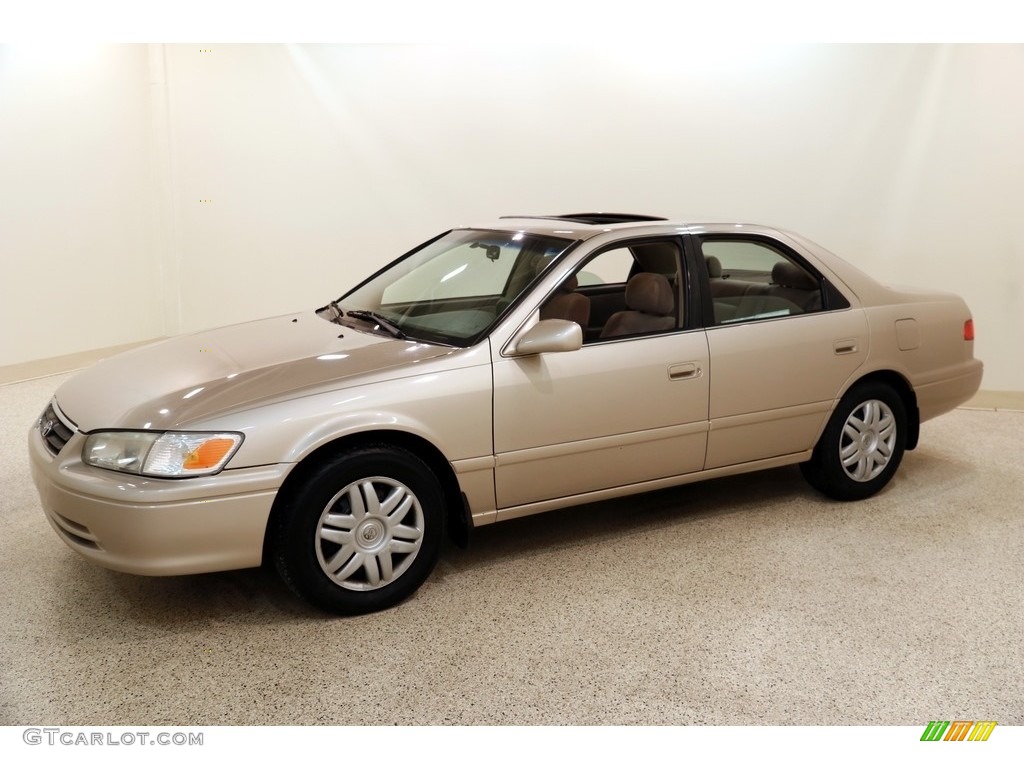 2000 Camry LE - Cashmere Beige Metallic / Oak photo #3