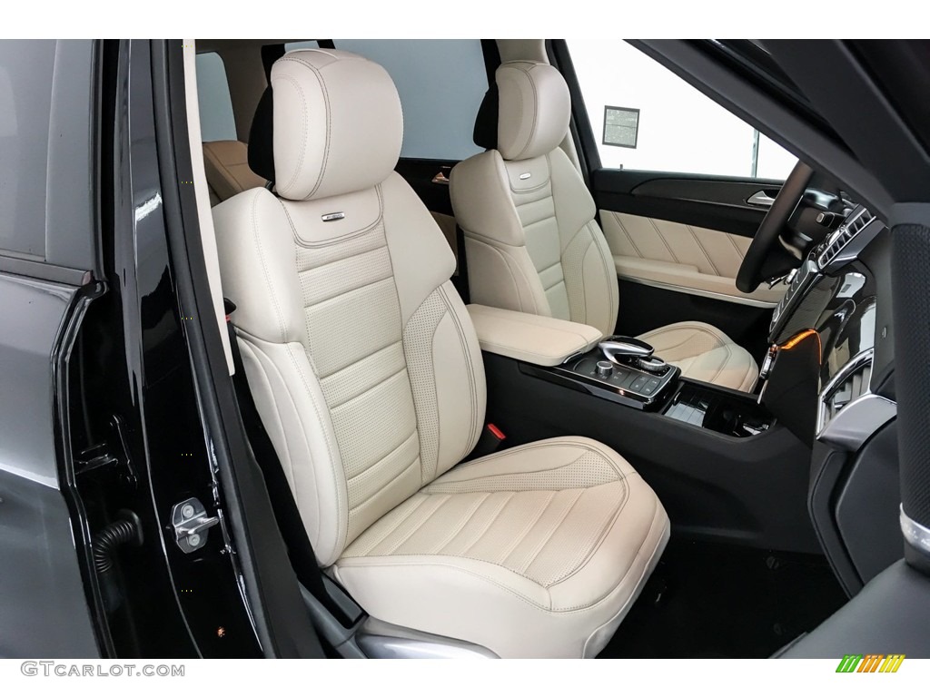 designo Porcelain/Black Interior 2019 Mercedes-Benz GLS 63 AMG 4Matic Photo #131448772