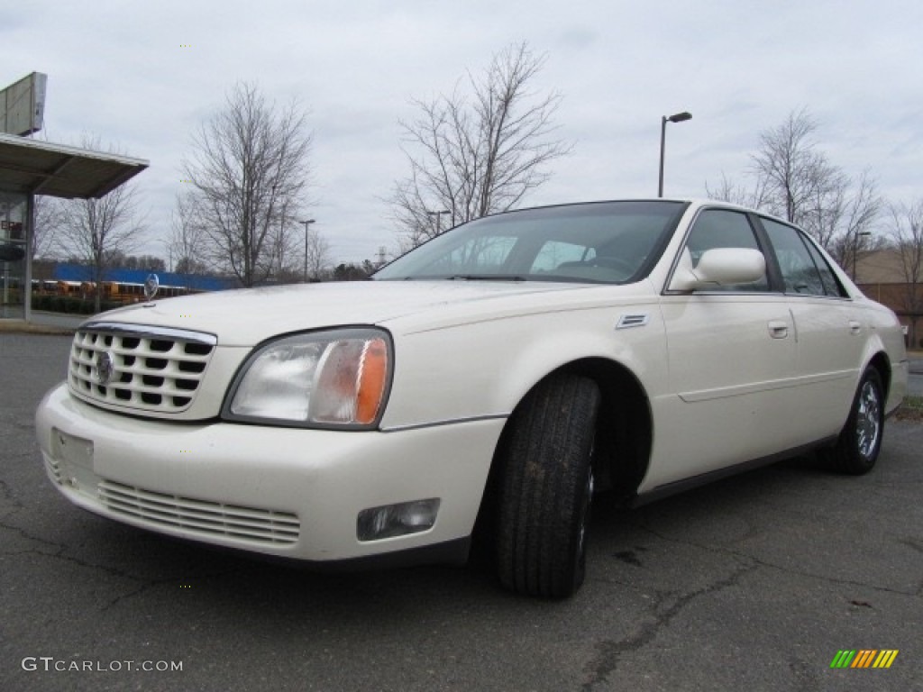2003 DeVille Sedan - White Diamond / Dark Gray photo #6