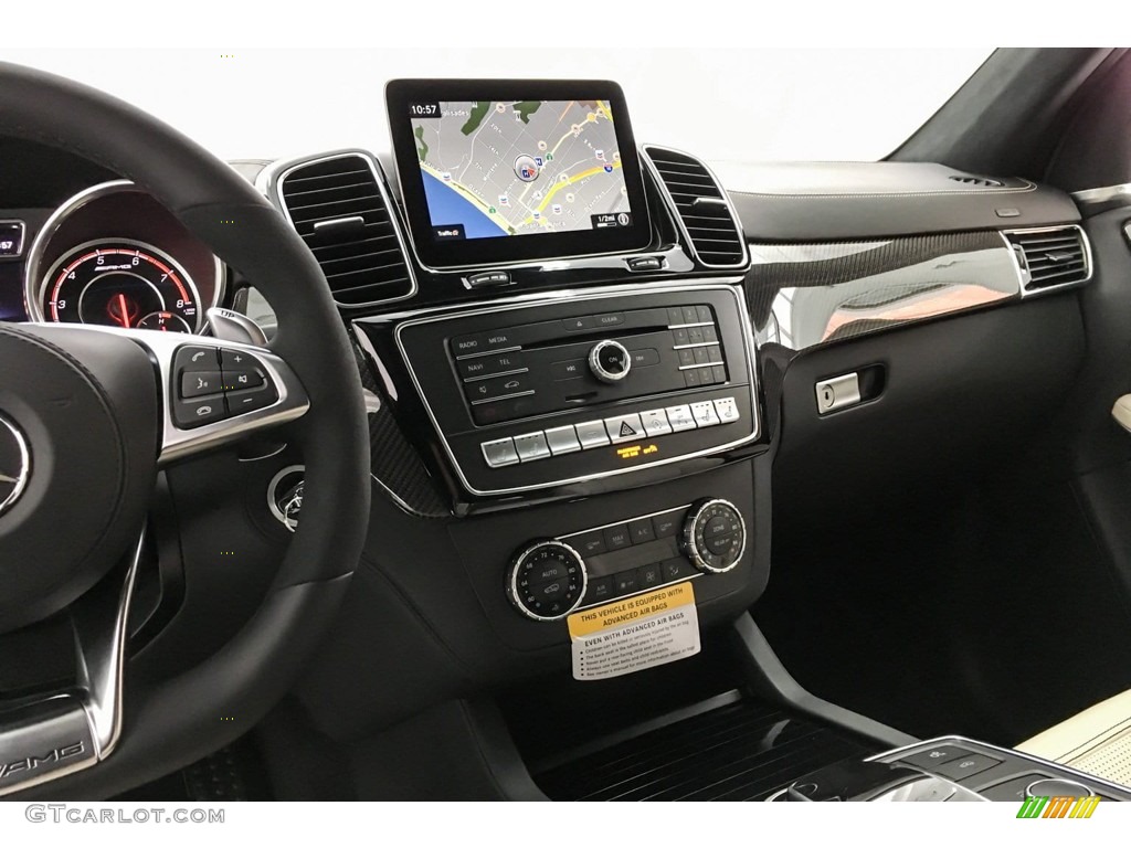 2019 Mercedes-Benz GLS 63 AMG 4Matic designo Porcelain/Black Dashboard Photo #131449162