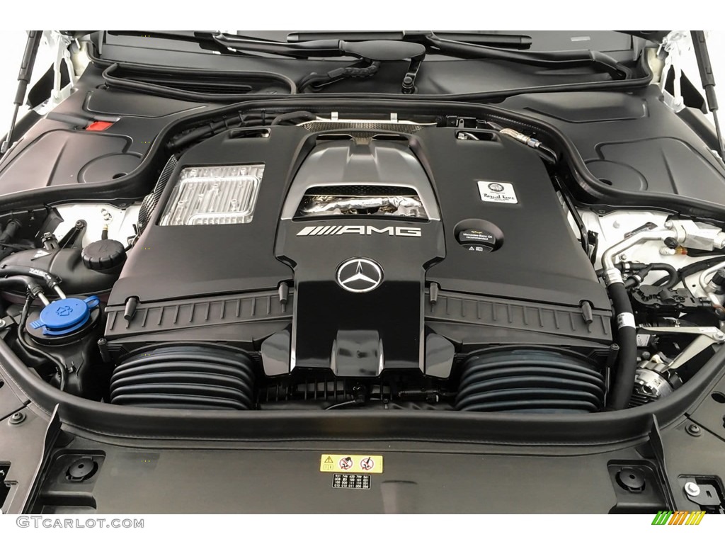 2019 Mercedes-Benz S AMG 63 4Matic Sedan 4.0 Liter biturbo DOHC 32-Valve VVT V8 Engine Photo #131449618